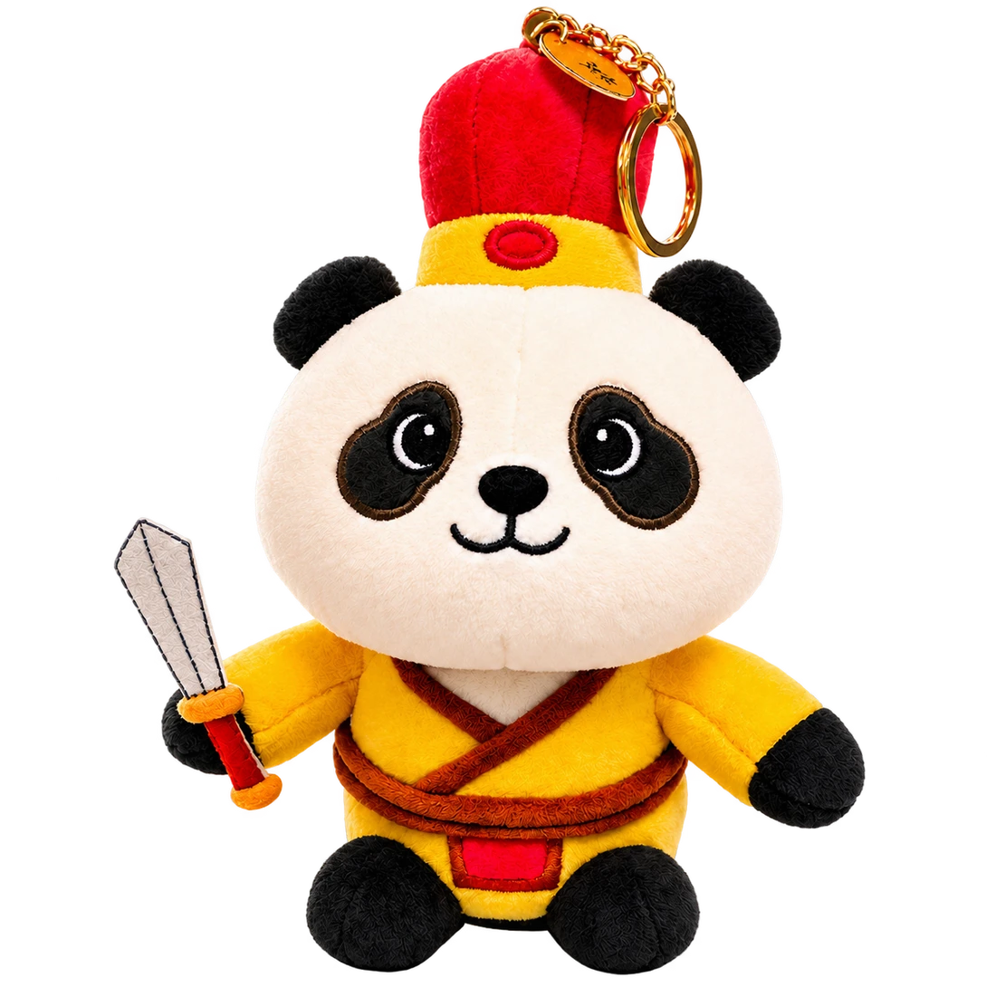 三国熊猫·刘备挂件产品图